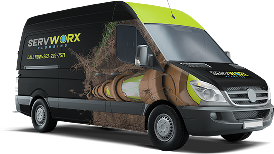 servworx plumbing service van